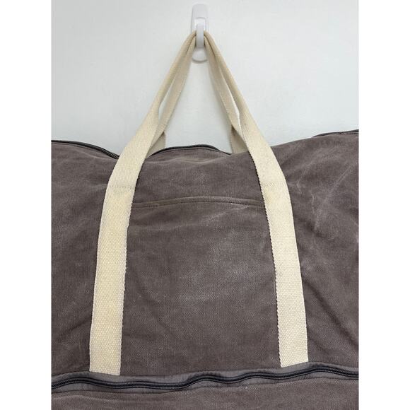 Lo & Sons Catalina Deluxe Cotton Canvas Travel Weekender Large Tote Thistle - Picture 5 of 16